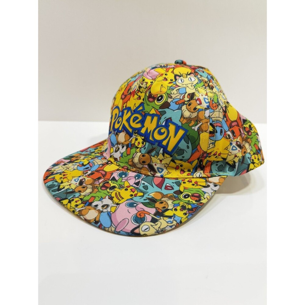 DIFUZED Pokémon All-Over Print Kids Boys Snapback Hat Multi-Color One Size